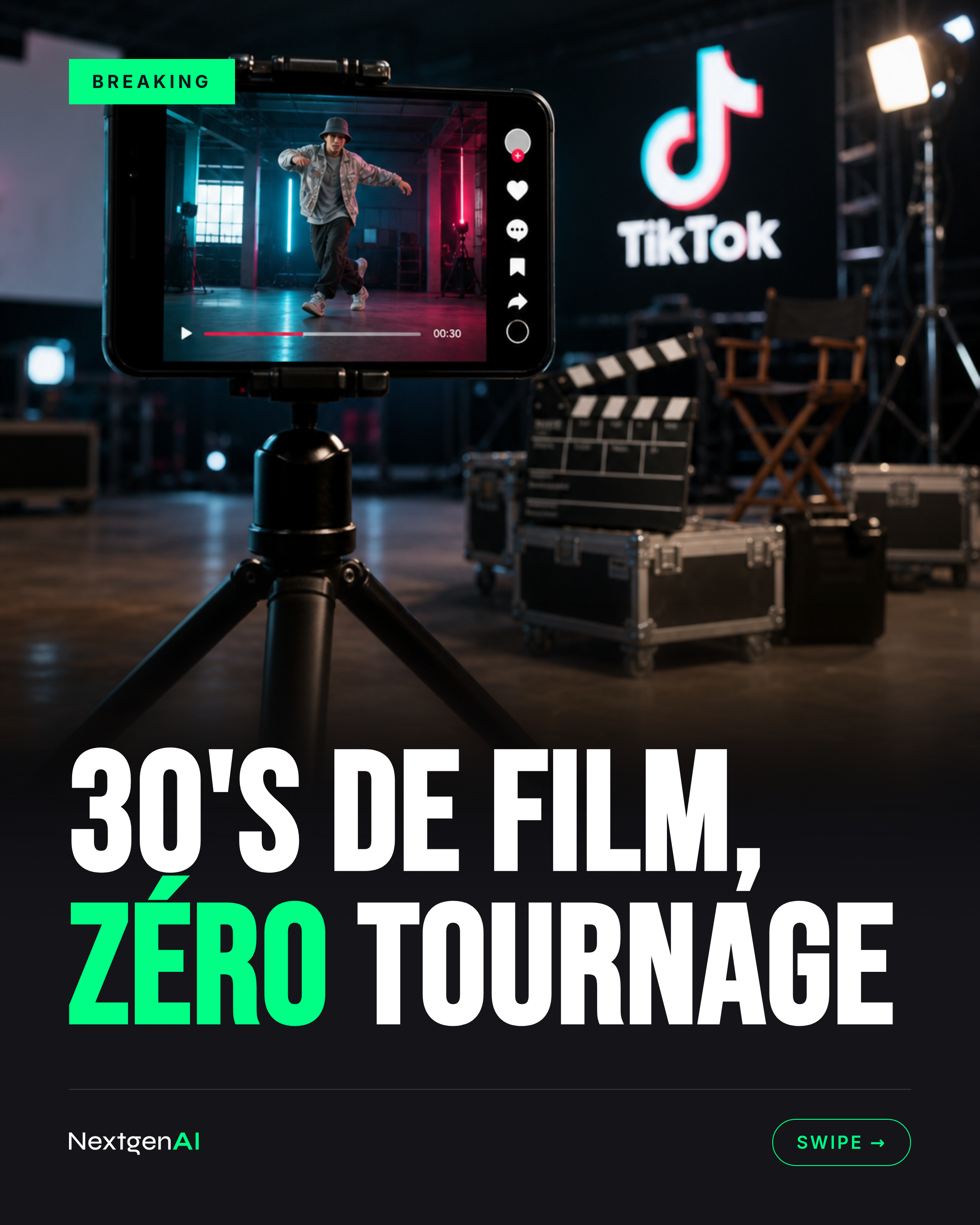30's de film, zéro tournage