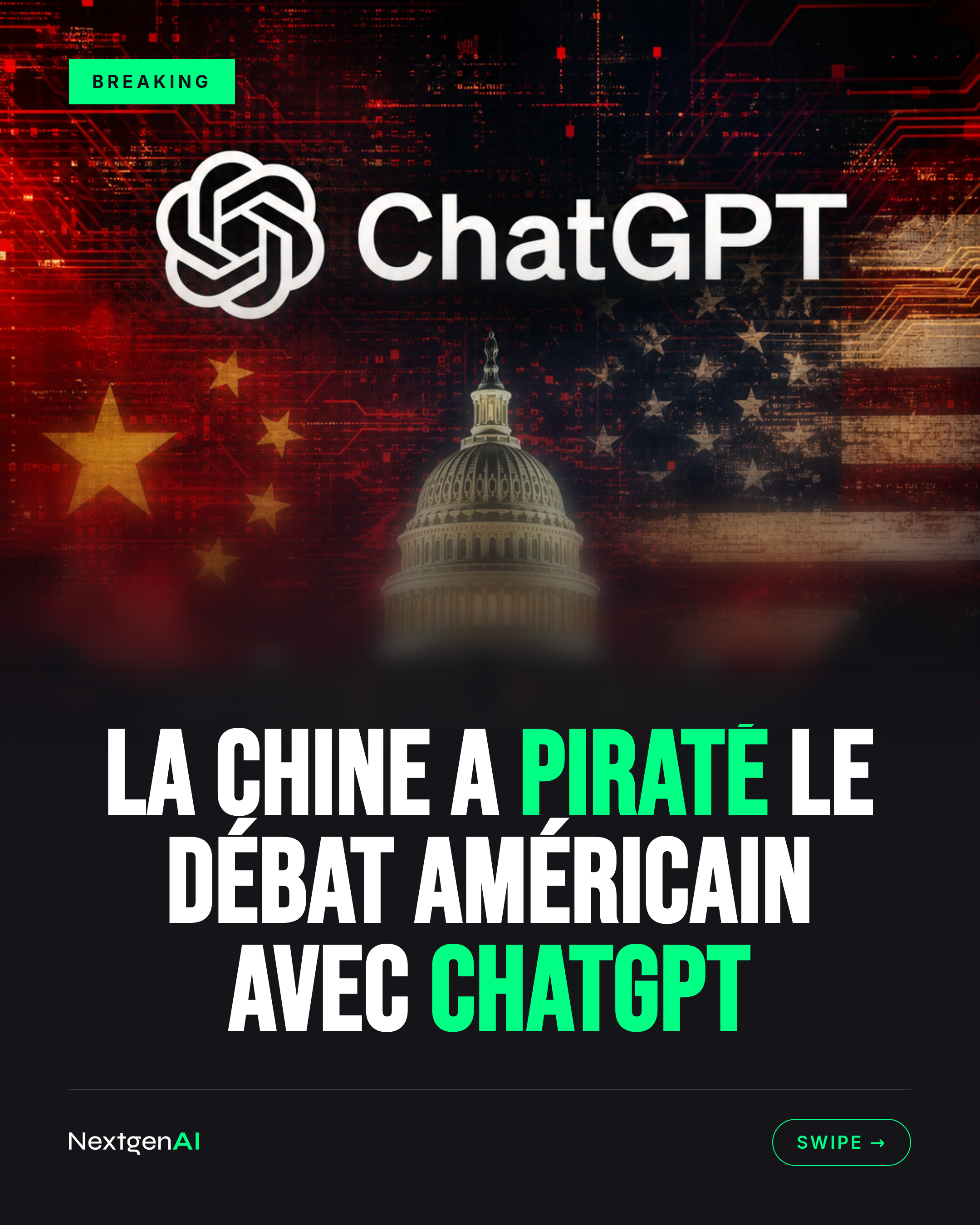 La Chine a piraté le débat américain avec ChatGPT