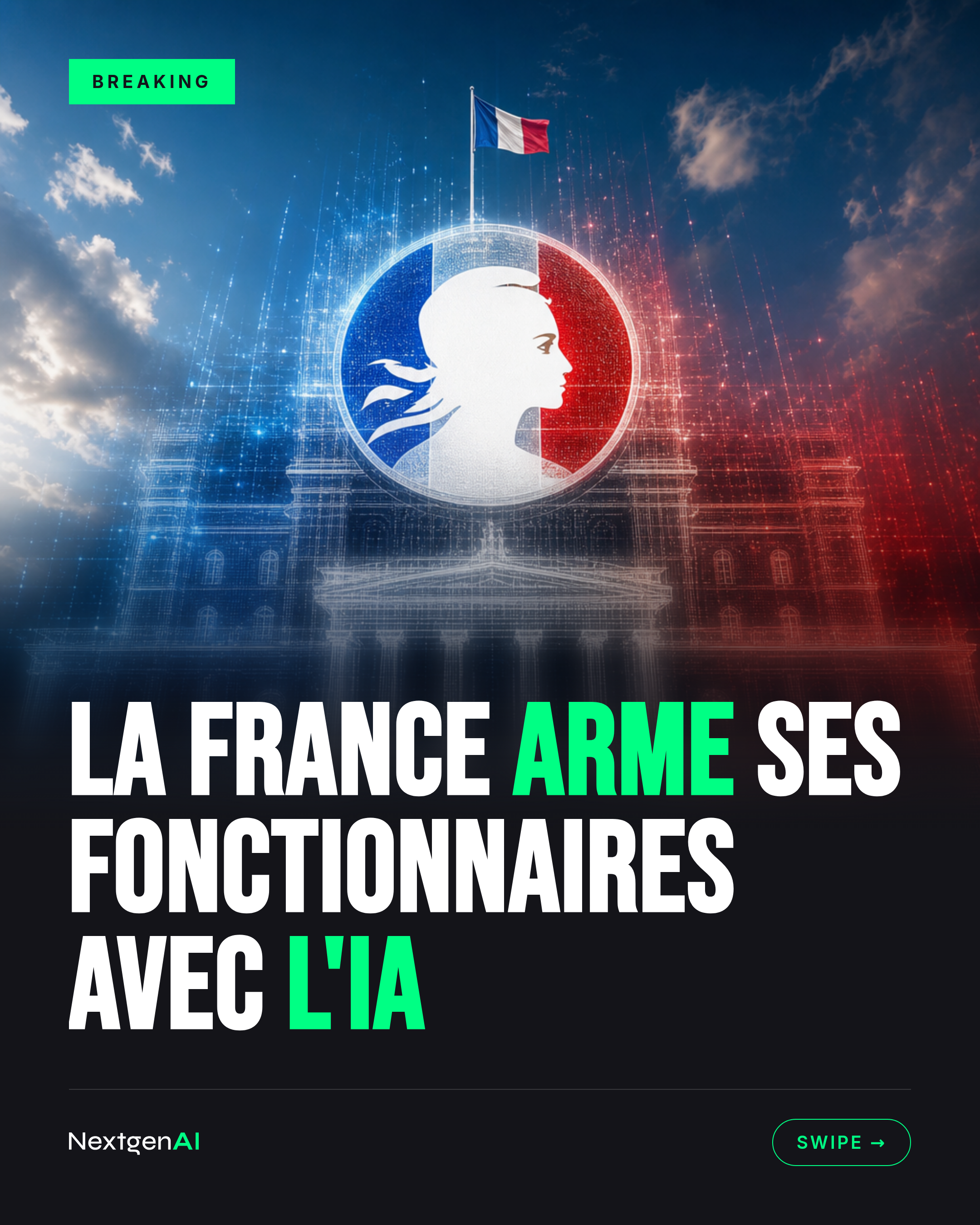 La France arme ses fonctionnaires avec l'IA