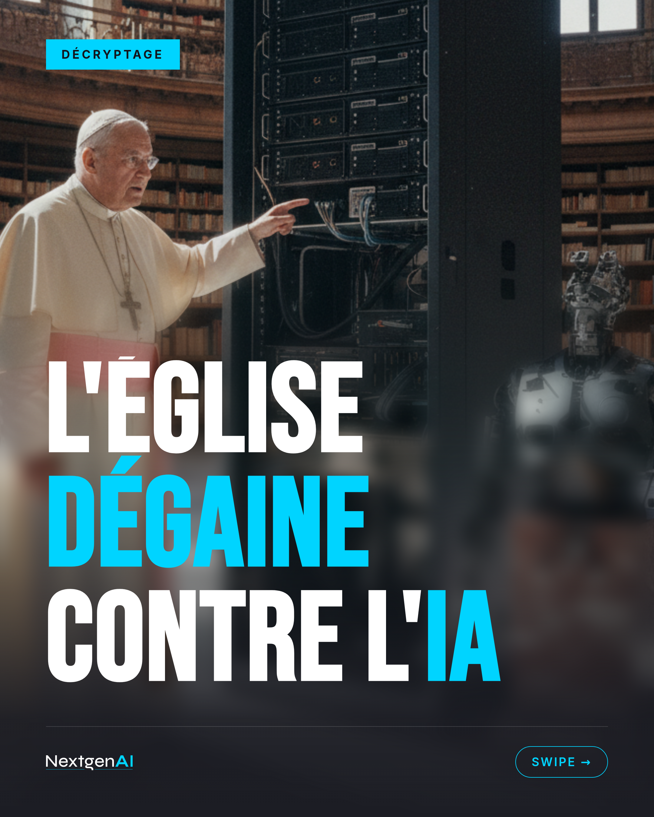 L'Église dégaine contre l'IA