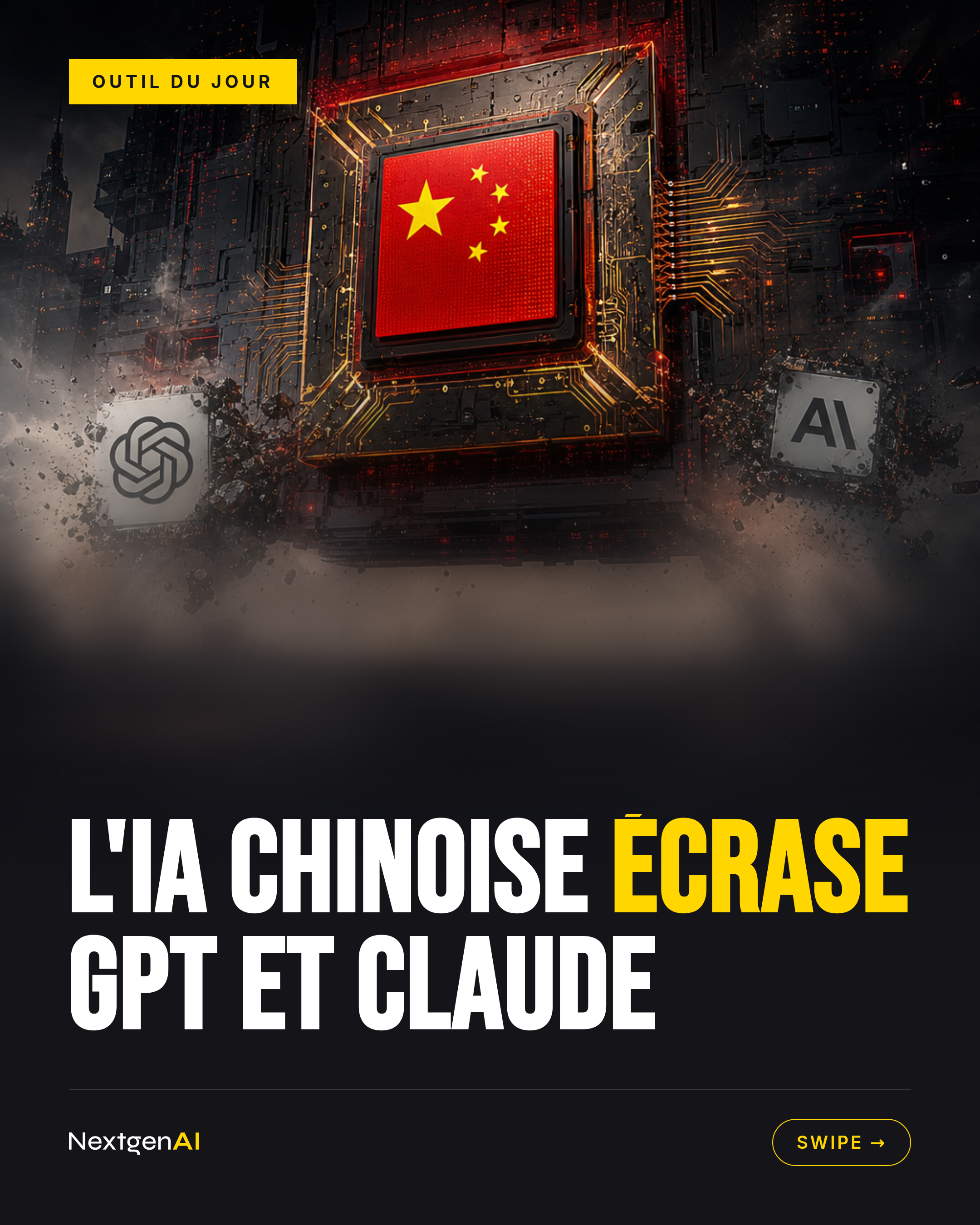L'IA chinoise écrase GPT et Claude