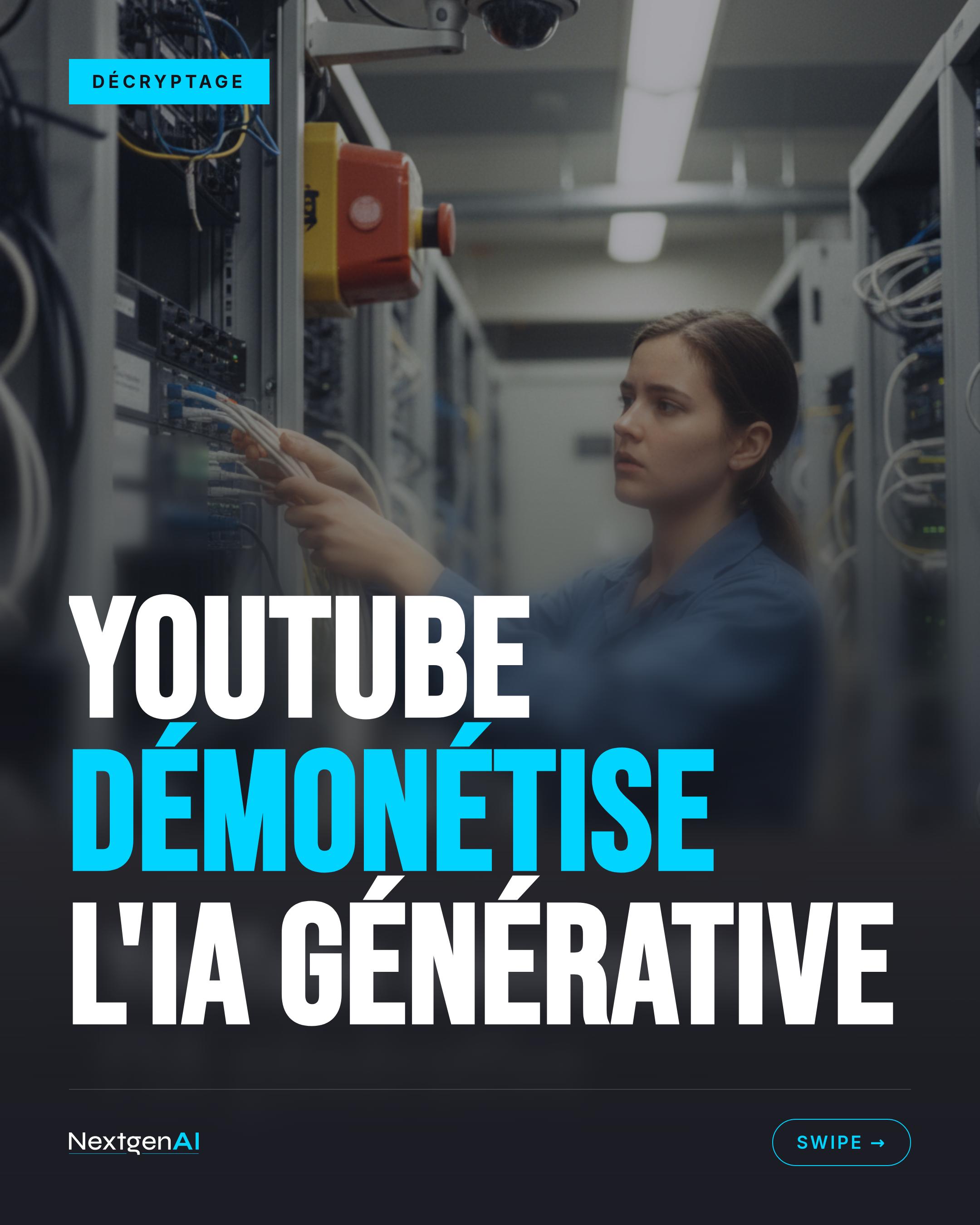 YouTube démonétise l'IA générative